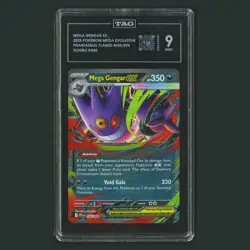 Mega Gengar ex #056/094 TAG 9 2025-26 Pokemon Mega Evolution Basketball Card NBA - Image 1