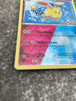 Pokemon Azumarill 77/114 XY Steam Siege Reverse Holo Card Shiny - Image 2