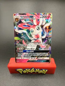 Sylveon GX - 92/145 - Pokemon Guardians Rising Sun & Moon Ultra Rare Card NM/LP - Image 1