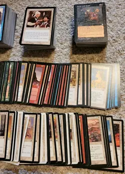 500 VINTAGE Magic the Gathering Cards Bulk Lot C/U Only 1994-2003 Old MTG - Image 3