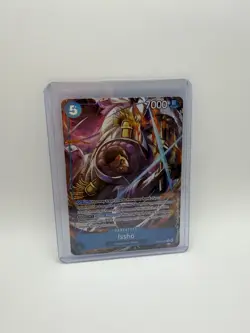ISSHO R Alt Art EB04-022 English OP-14 One Piece Card The Azure Sea’s Seven - Image 1