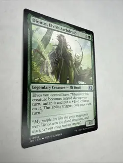 Dionus, Elvish Archdruid (Anime) M/NM MTG Foundations Jumpstart - Image 2