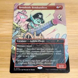 Broadside Bombardiers - 2410, Foil, Secret Lair Goblin Storm, Magic MTG NM - Image 1