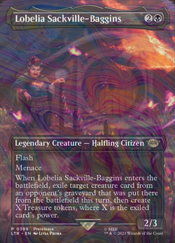 Foil Lobelia Sackville-Baggins - The Lord of the Rings: Tales of Middle-earth | - Image 1