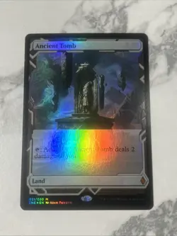 MTG Ancient Tomb ZNE 021/030 Foil Expedition Zendikar Rising Near Mint - Image 1