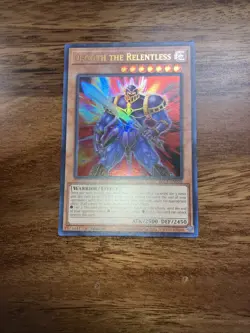 Orgoth The Relentless Ultra Rare Gold 1st Edition BLC1-EN016 Yugioh - Image 1