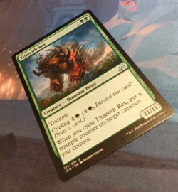 Titanoth Rex - Ikoria: Lair of Behemoths - Uncommon - NM (see pics) - MTG - Image 3