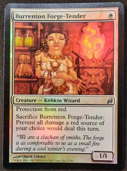 MTG Burrenton Forge-Tender FOIL Lorwyn White Uncommon #7 LP - Image 1