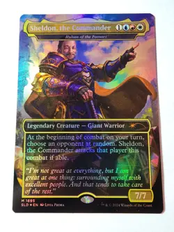 Sheldon, the Commander - Ruhan of the Fomori (Rainbow Foil) Secret Lair - Image 1