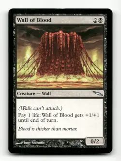 Wall of Blood Mirrodin #82 Magic the Gathering - Image 1