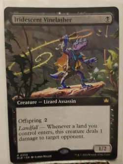 Iridescent Vinelasher (Extended Art) Bloomburrow LP 359 - Image 1