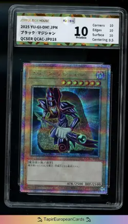 Dark Magician 2025 Yu-Gi-Oh! JBH 10 QCAC-JP018 Yugioh - Image 1