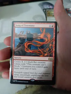 MTG - Song of Totentanz - Wilds of Eldraine - R 0150 - Image 1