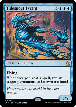 [MTG] Tidespout Tyrant (Foil) (0063) (RVR) NM - Image 1