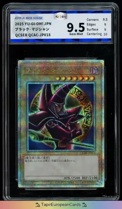 Dark Magician 2025 Yu-Gi-Oh! JBH 9.5 QCAC-JP018 Yugioh - Image 1