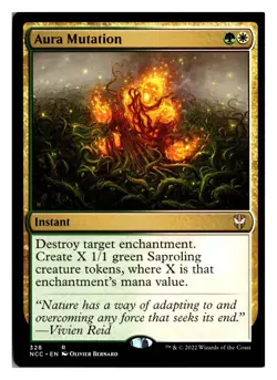 Aura Mutation 328 R Commander: Streets of New Capenna NM - Image 1