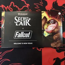 MTG Secret Lair x FALLOUT NEW VEGAS Regular Non-Foil Edition New Sealed - Image 1