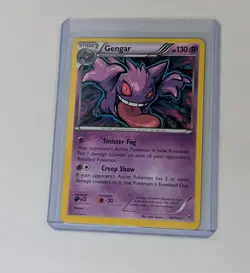 Gengar 60/162 BREAKthrough Rare Pokemon Card LP (Regular/Non-Holo) - Image 1