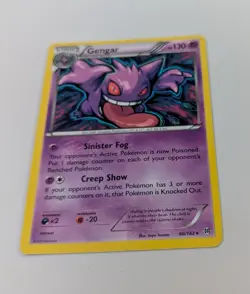 Gengar 60/162 BREAKthrough Rare Pokemon Card LP (Regular/Non-Holo) - Image 3