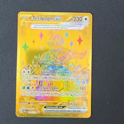 Pokemon TCG Terapagos ex 180/131 Hyper Rare Holo FA 230 HP ENG - Image 1