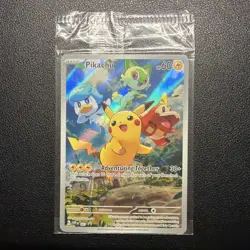 Pokemon TCG Pikachu SVP 027 Paldea Evolved Black Star Promo New Sealed - Image 1