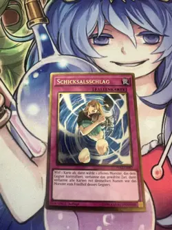 KARMA CUT GOLD RARE GERMAN PGL2-EN067 DE067 NEAR MINT YUGIOH - Image 1