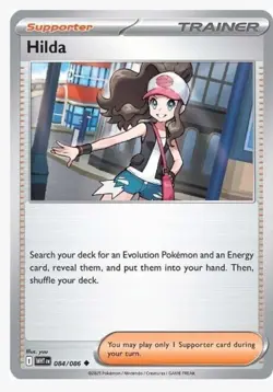Hilda SV: White Flare 084/086 Uncommon Trainer - Supporter NM Pokemon - Image 1