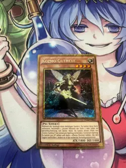 KOZMO GOODWITCH GOLD RARE GERMAN PGL3-EN025 DE025 NEAR MINT YUGIOH - Image 1