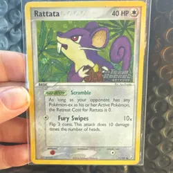 The Pokemon Company Rattata 71/109 Team Rocket Returns Rev Holo ENG HP40 - Image 1