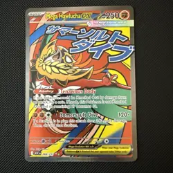 Pokemon TCG Mega Hawlucha Ex 268/217 Mega Attack Rare Ascended Heroes - Image 1