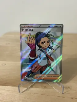 Nemona Pokemon Paldean Fates Full Art Trainer 229/091 - Image 1
