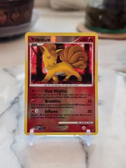 Pokemon TCG Vulpix (Shiny) SH6-12 Platinum Reverse Holo LP - Image 1