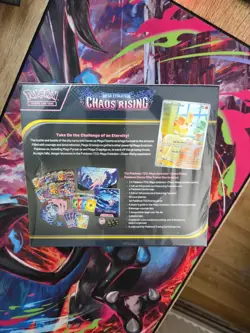 Pokemon Center Chaos Rising ETB Elite Trainer Box New And Sealed x1 ✅🔥 - Image 2