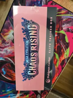 Pokemon Center Chaos Rising ETB Elite Trainer Box New And Sealed x1 ✅🔥 - Image 3