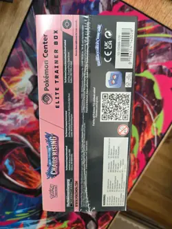 Pokemon Center Chaos Rising ETB Elite Trainer Box New And Sealed x1 ✅🔥 - Image 4
