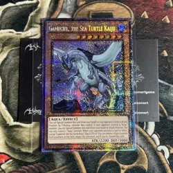 YuGiOh! Gameciel, the Sea Turtle Kaiju MP25-EN028 Starlight Rare 1st Edition NM - Image 1