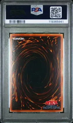 YuGiOh Odin Father of the Aesir Holographic Ghost Rare PSA10 Collectors Card - Image 3