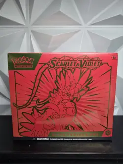 Pokemon TCG Scarlet and Violet ETB Elite Trainer Box Koraidon new and sealed - Image 1