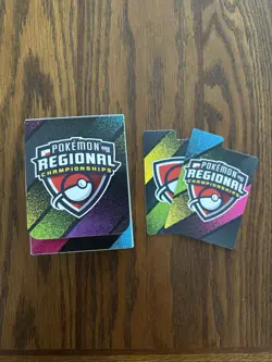Pokemon Tcg Regional Championship Deckbox with Dividers Used - Image 1