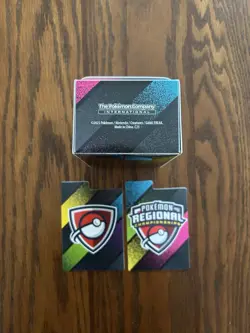 Pokemon Tcg Regional Championship Deckbox with Dividers Used - Image 2