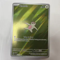 Pokemon TCG Slakoth 212/191 Illustration Rare Surging Sparks Pokemon NM/M - Image 1