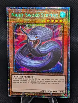 Night Sword Serpent Starlight Rare RA05-EN020 - Yu-Gi-Oh TCG - Image 1