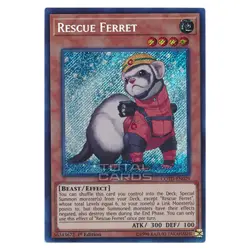 Yu-Gi-Oh! - Code of the Duelist - Rescue Ferret (Secret Rare) COTD-EN029 - Image 1