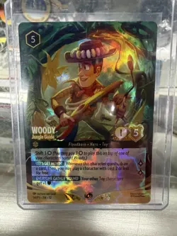Woody Jungle Guide Foil Promo - Set Champs - Disney Lorcana - Image 1