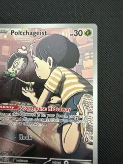 Poltchageist Holo Illustration Rare Pokemon TCG Card Twilight Masquerade 171/167 - Image 2