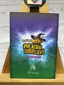 Pikachu as Cosplay Neo From The Matrix Holo Non- Pokemon Fan Art Card - Image 5