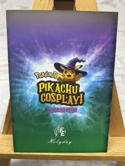 Pikachu as Cosplay Mortal Kombat Lazer Holo Non-Pokemon Fan Art Card Lot - Image 5