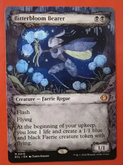 MTG, LORWYN ECLIPSED: BITTERBLOOM BEARER, MYTHIC,0310, REGULAR, NM/ ECL - Image 1