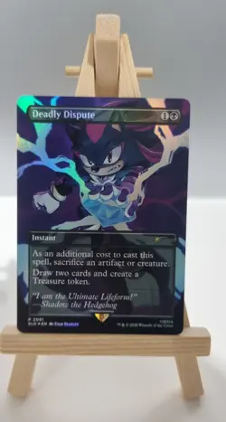 MTG - Deadly Dispute - SONIC x SECRET LAIR - NM - EN - FOIL - Image 1