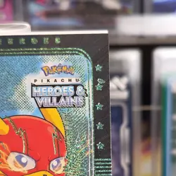 Flash (Pikachu) #E33 - Green Holo -Heros & Villains Flash Edition🤩🔥🚨 Pokemon - Image 4